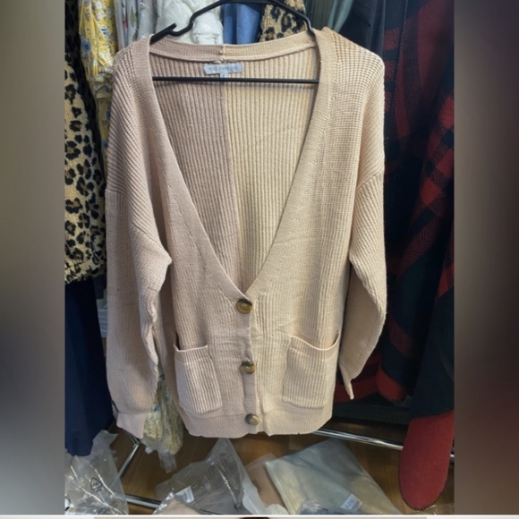 Color block Cardigan - Picture 2 of 2